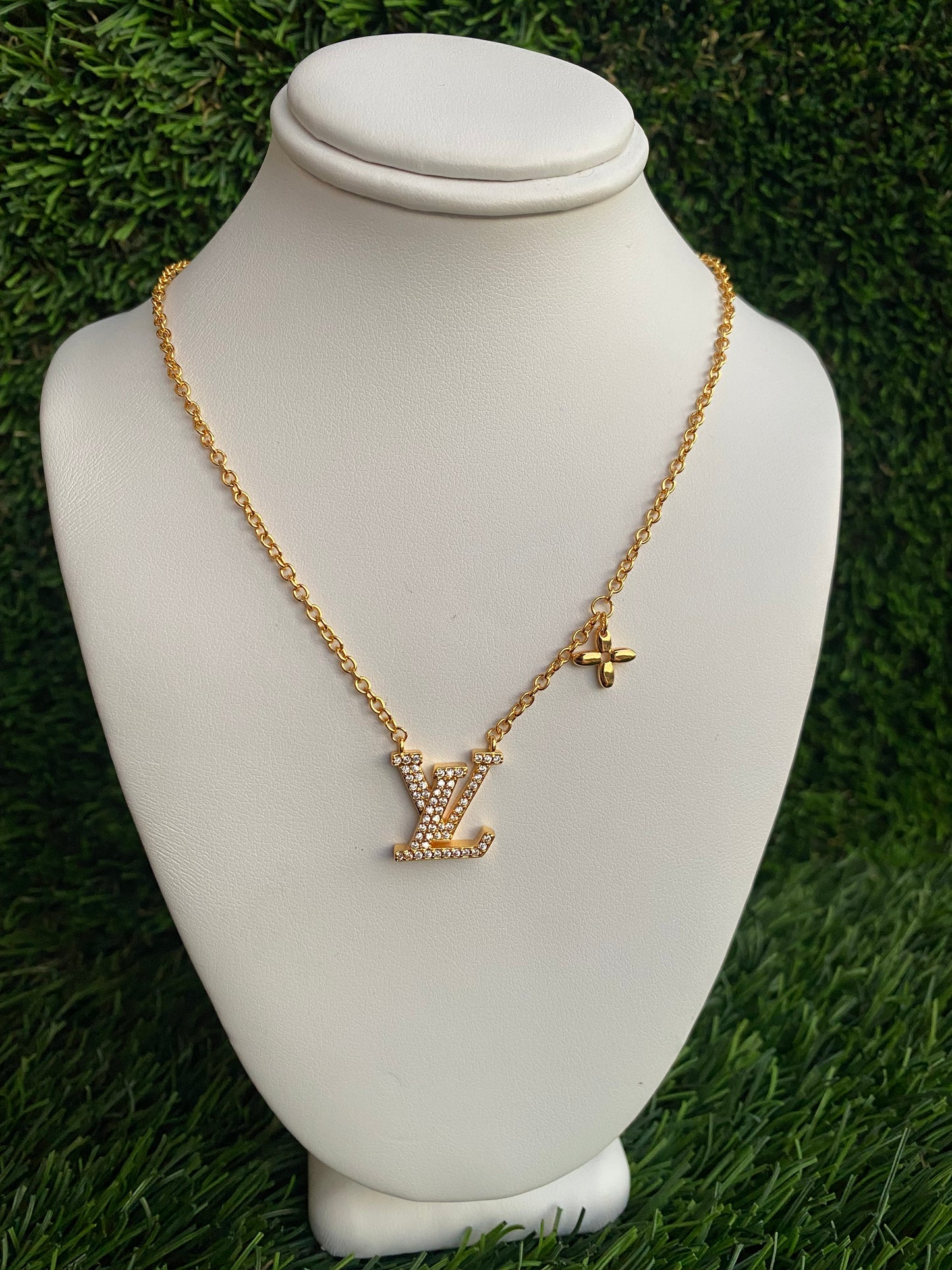 Lucia Rhinestone Necklace